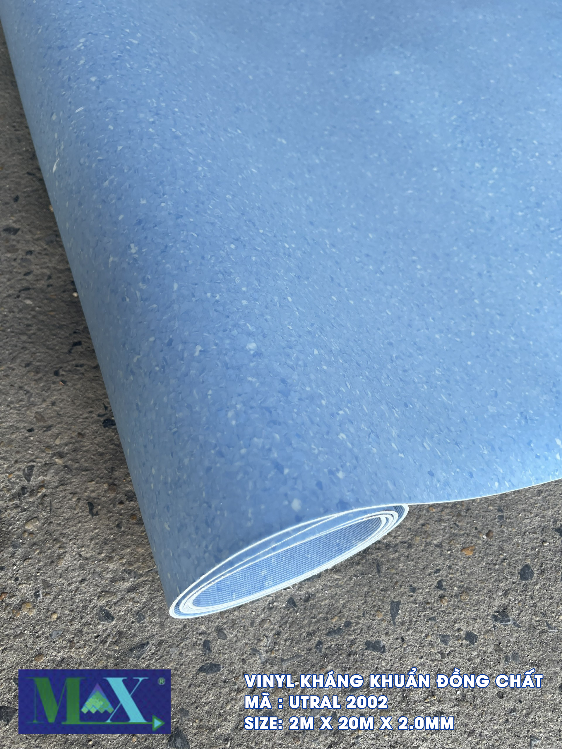 Thảm Vinyl kháng khuẩn đồng chất Utral 2.0mm364